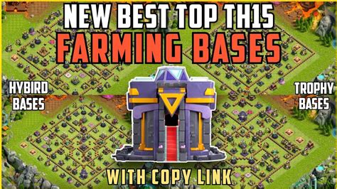 TH15 Farming Base with Link - Town Hall Level 15 Layouts for Home Village - CoC Loot Protection Bases 2023. . Th15 farming base
